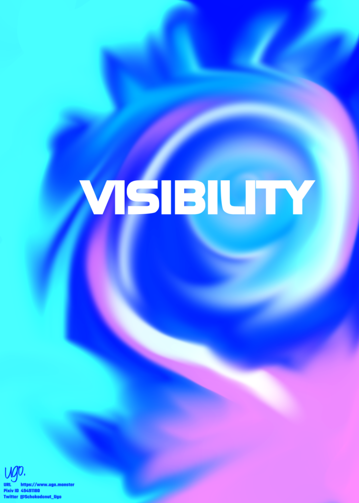 Acrylic Pouring 風デジタル絵