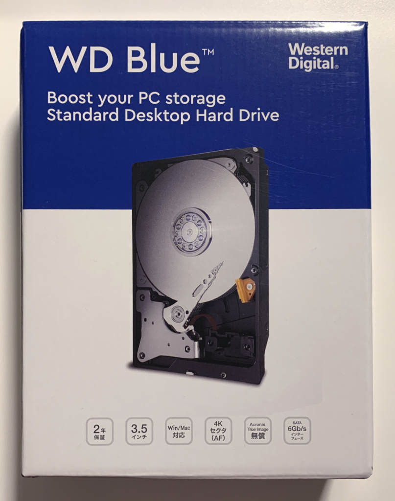 Western Digital HDD WD80EAAZ 参考画像